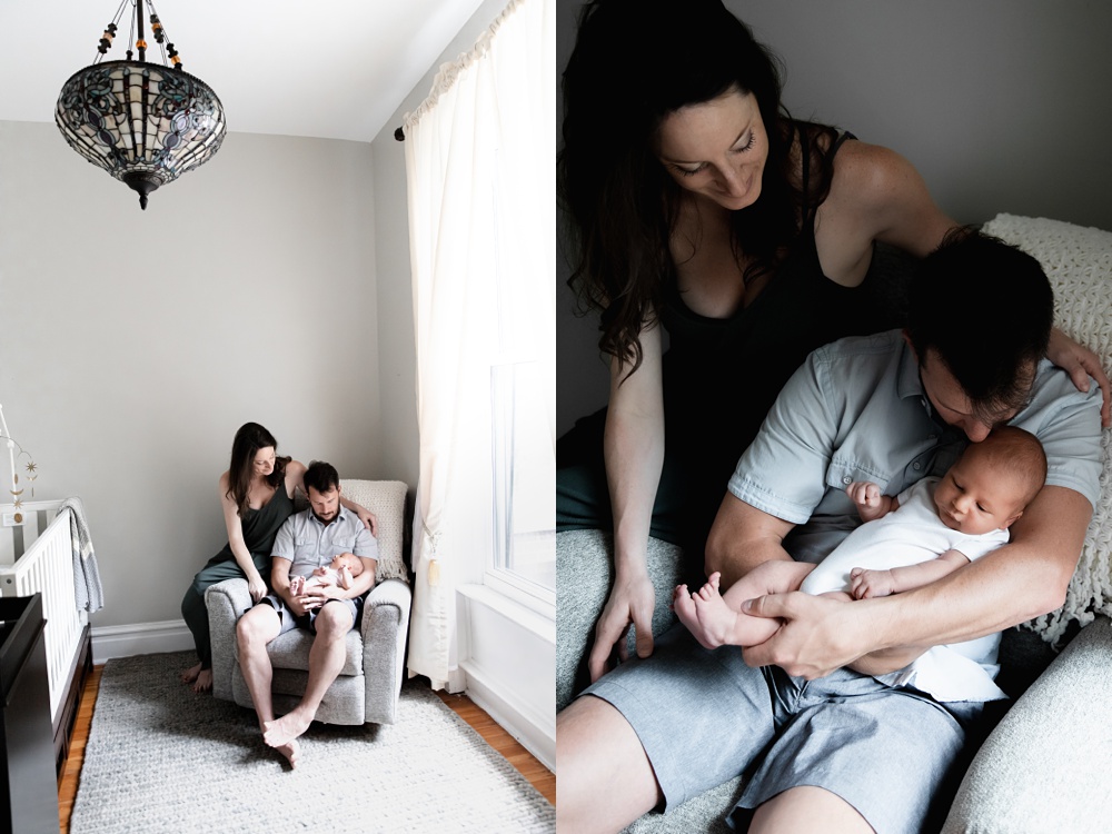 lifestyle newborn family photographer st louis