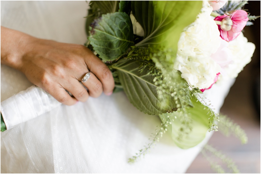 intimate backyard wedding