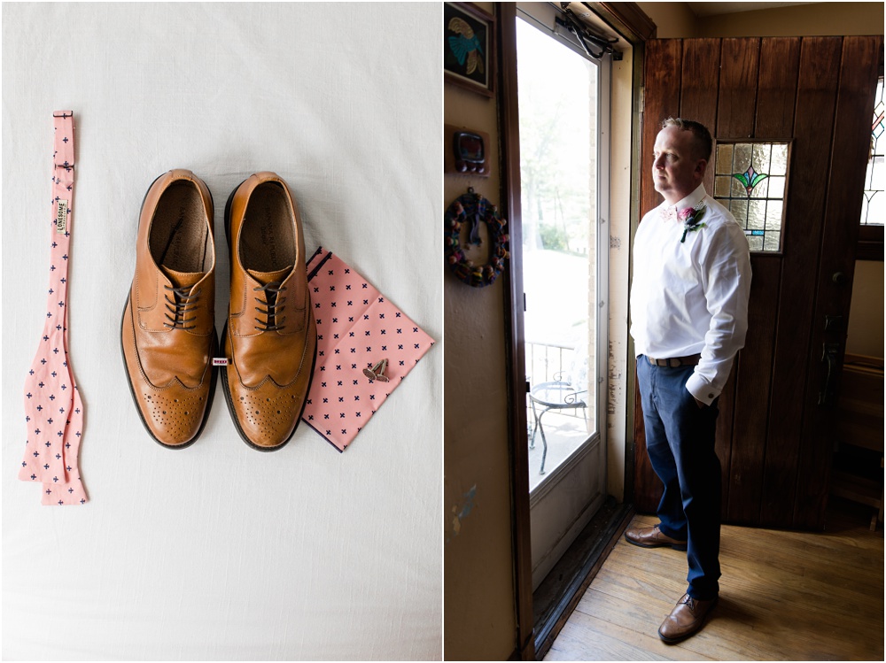 intimate backyard wedding