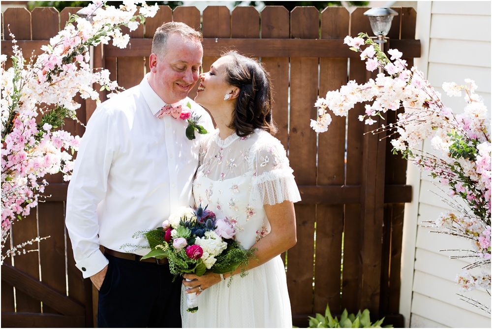 covid-19 backyard elopement