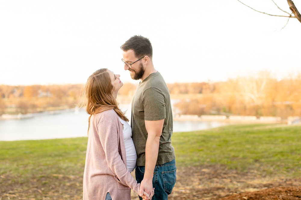 forest park maternity session