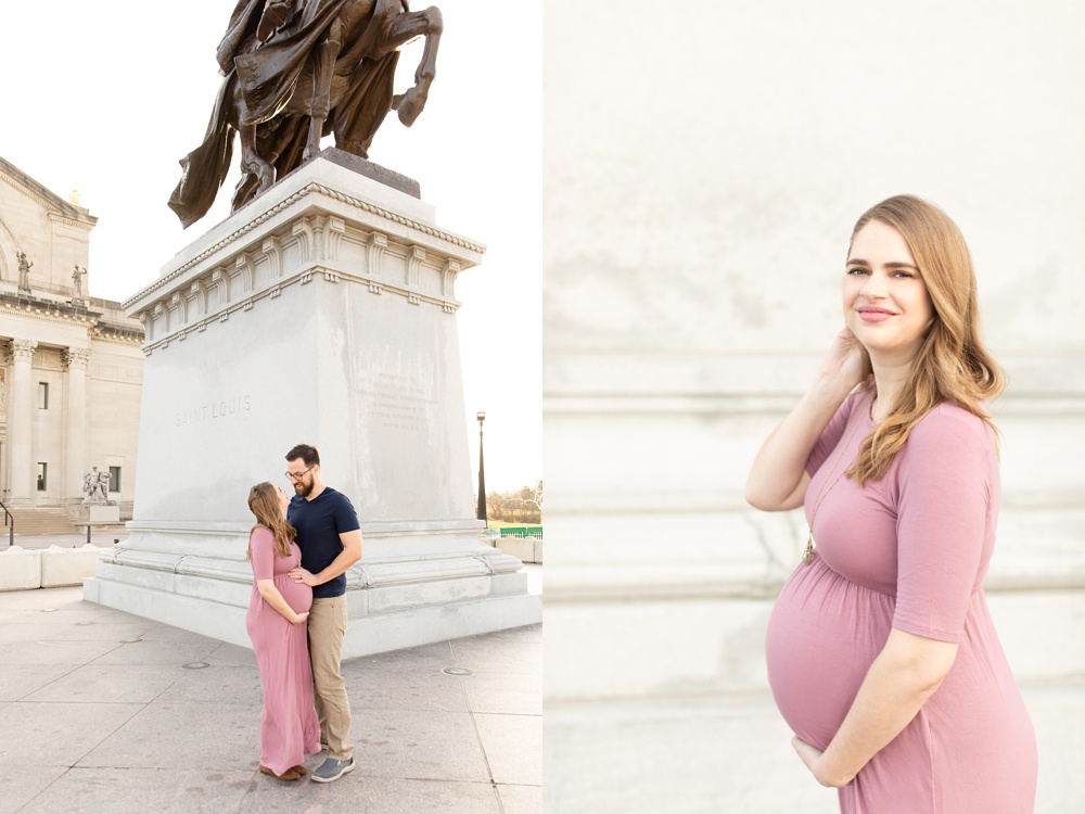 forest park maternity session