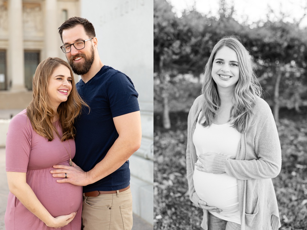 forest park maternity session