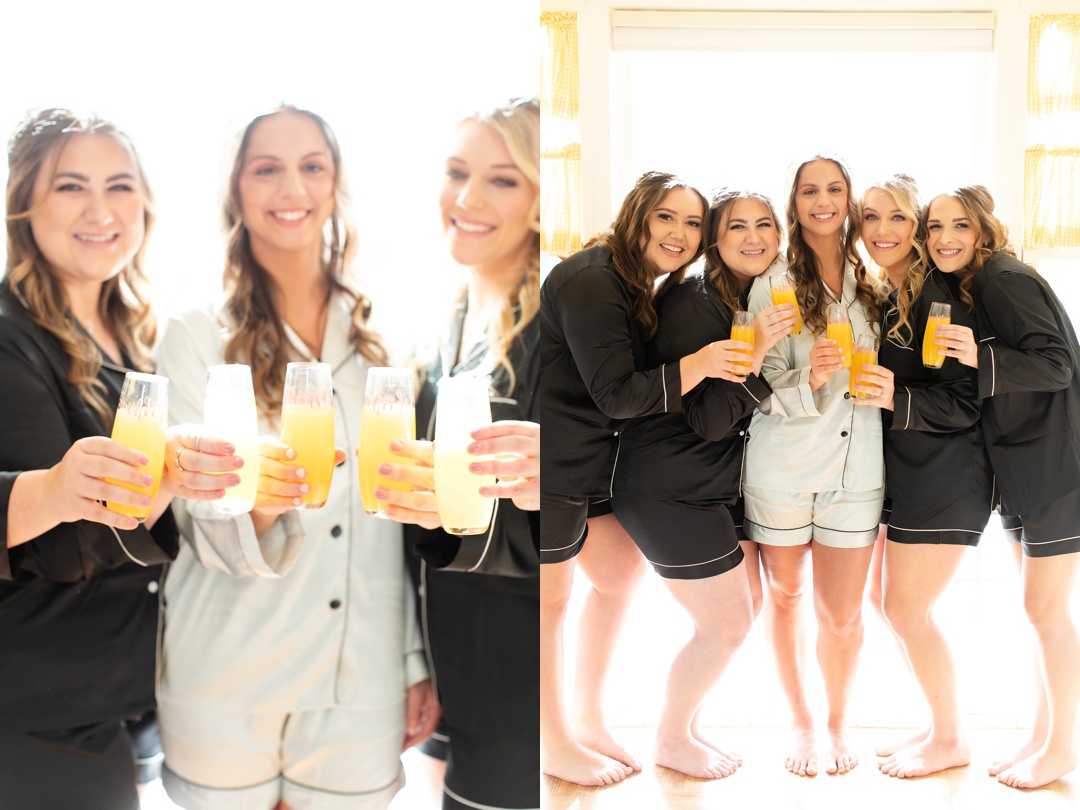 St Louis Wedding Photographer_0008 bridesmaids getting ready photos