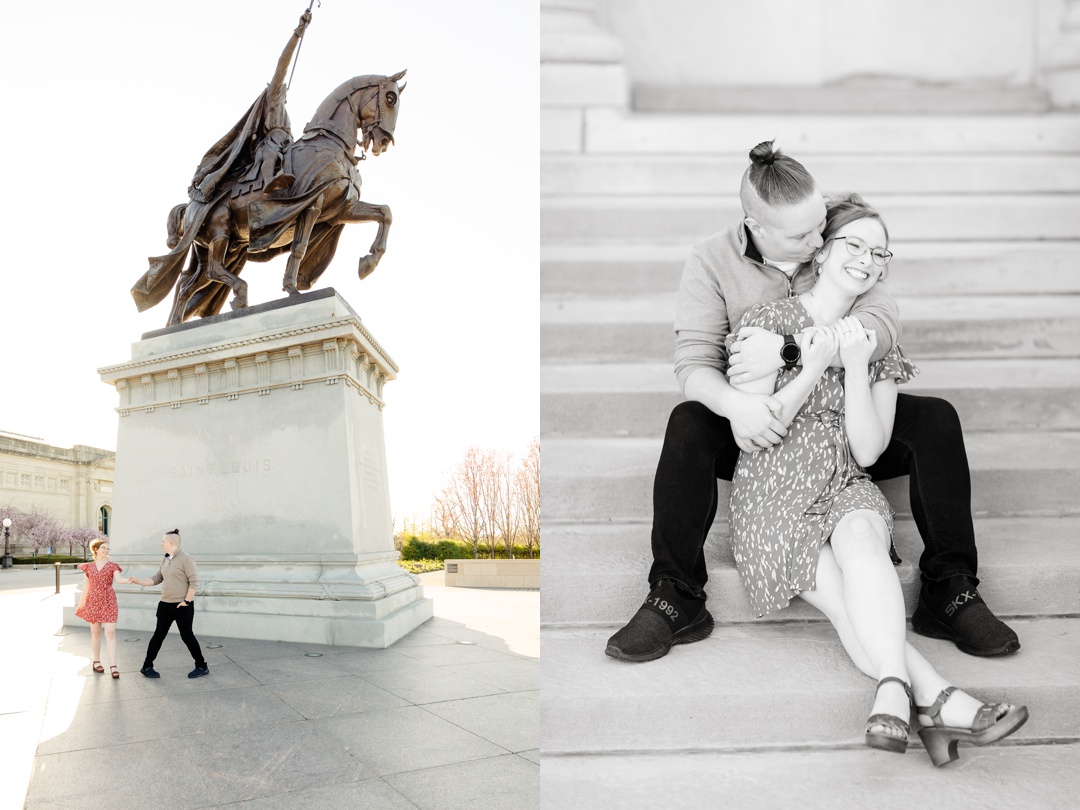 engagement photographer in st louis
