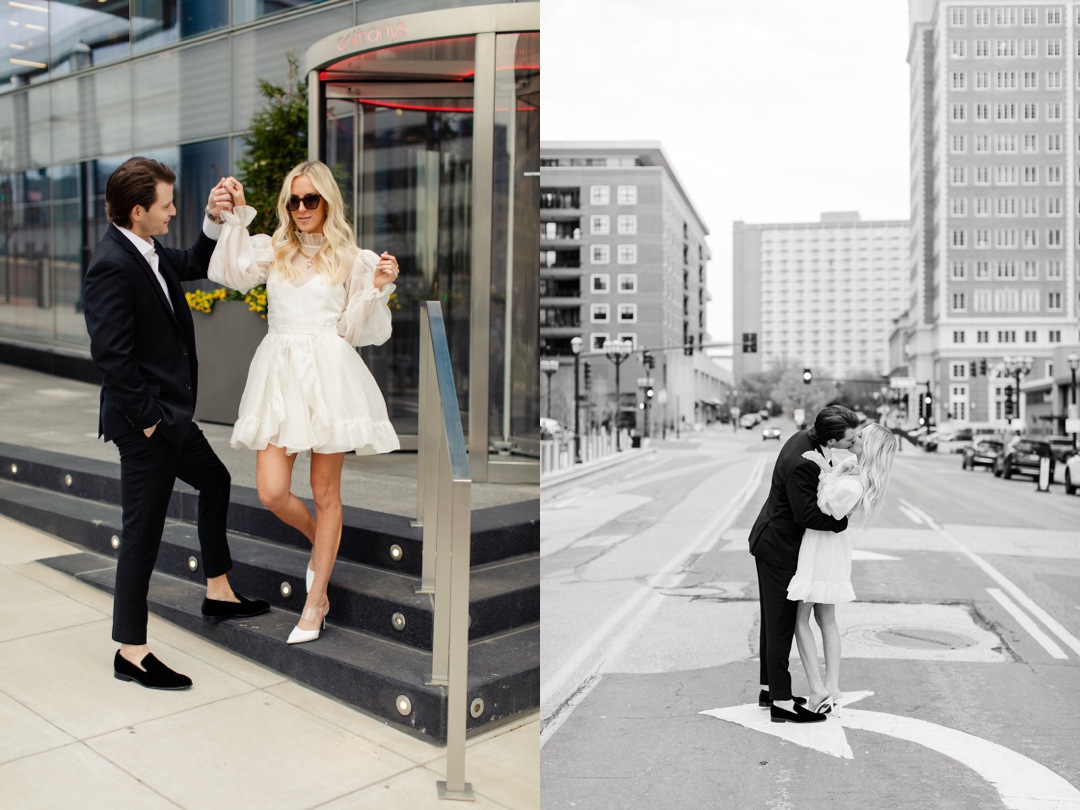 St Louis Wedding Photographer_0021 downtown clayton engagement