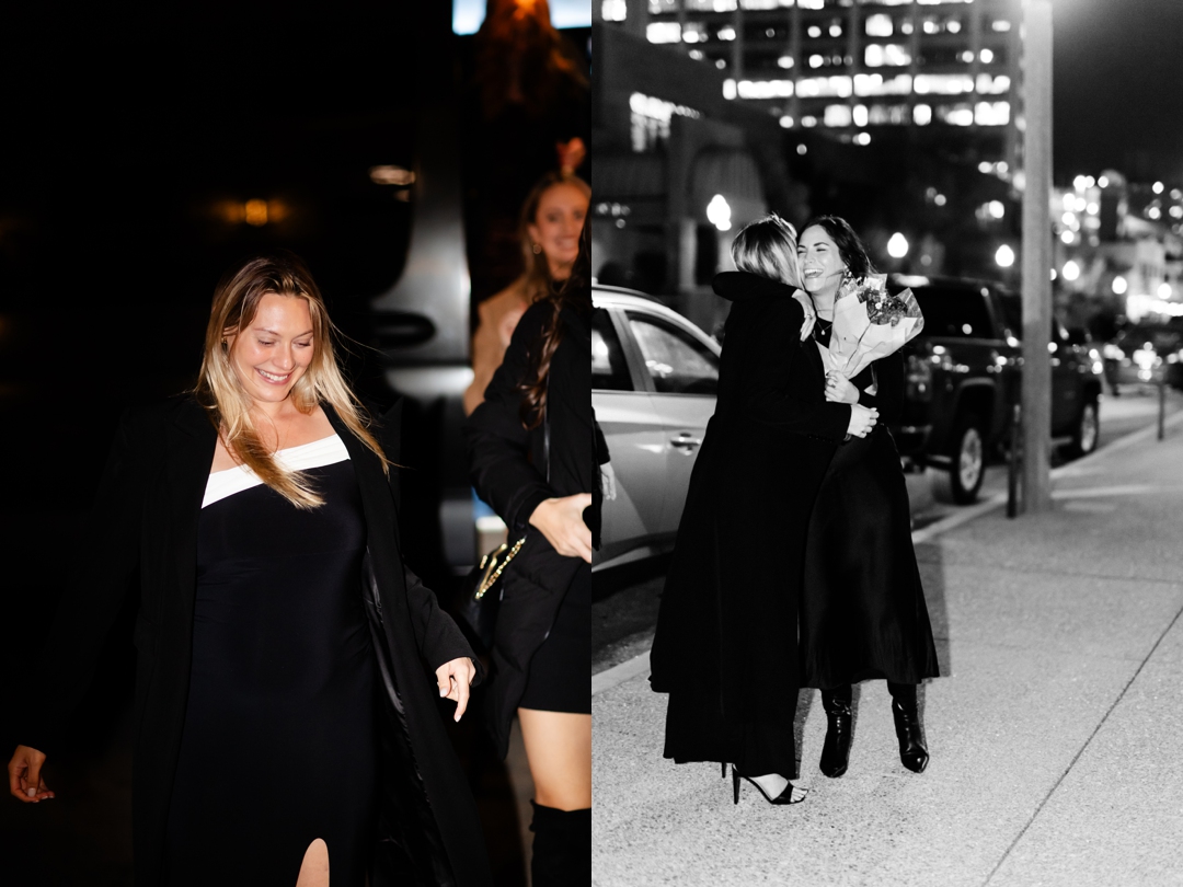 Heartfelt moment at Marlowe during a scavenger hunt proposal in St. Louis.