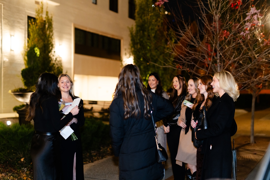 Heartfelt moment at Marlowe during a scavenger hunt proposal in St. Louis.