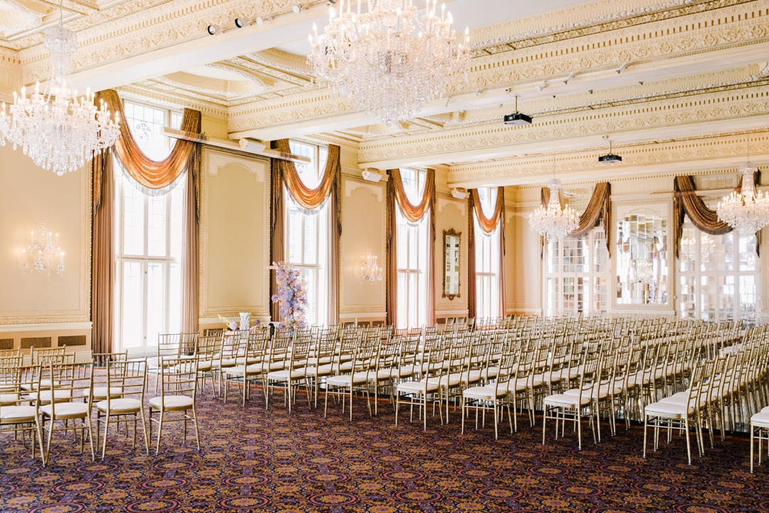 Missouri Athletic Club ceremony ballroom