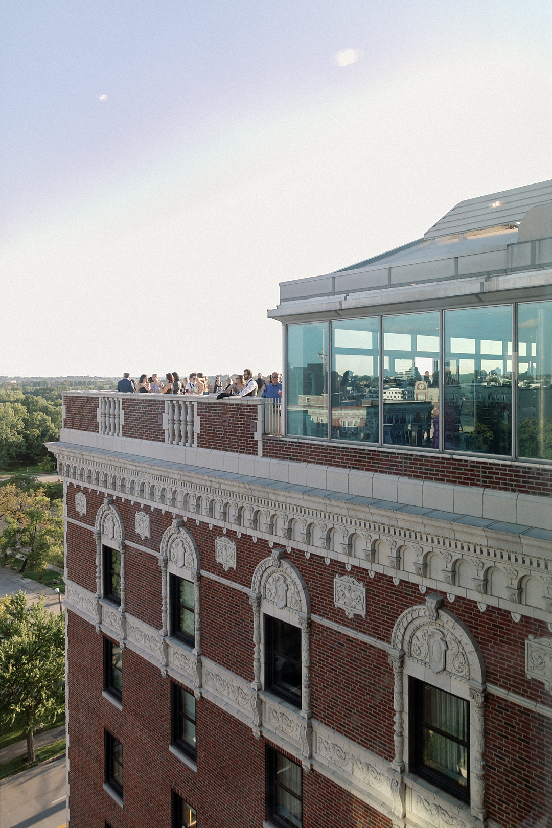 Reception celebration at The Chase Park Plaza in St. Louis