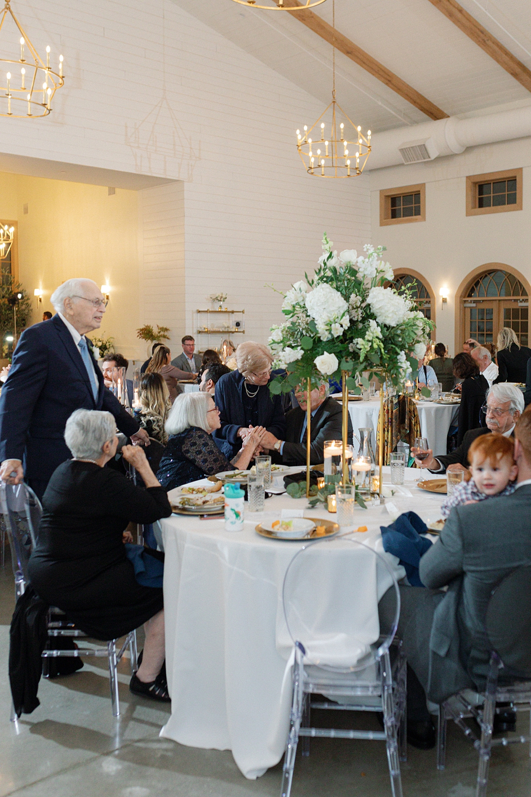 Wedding reception design details at Westwind Hills