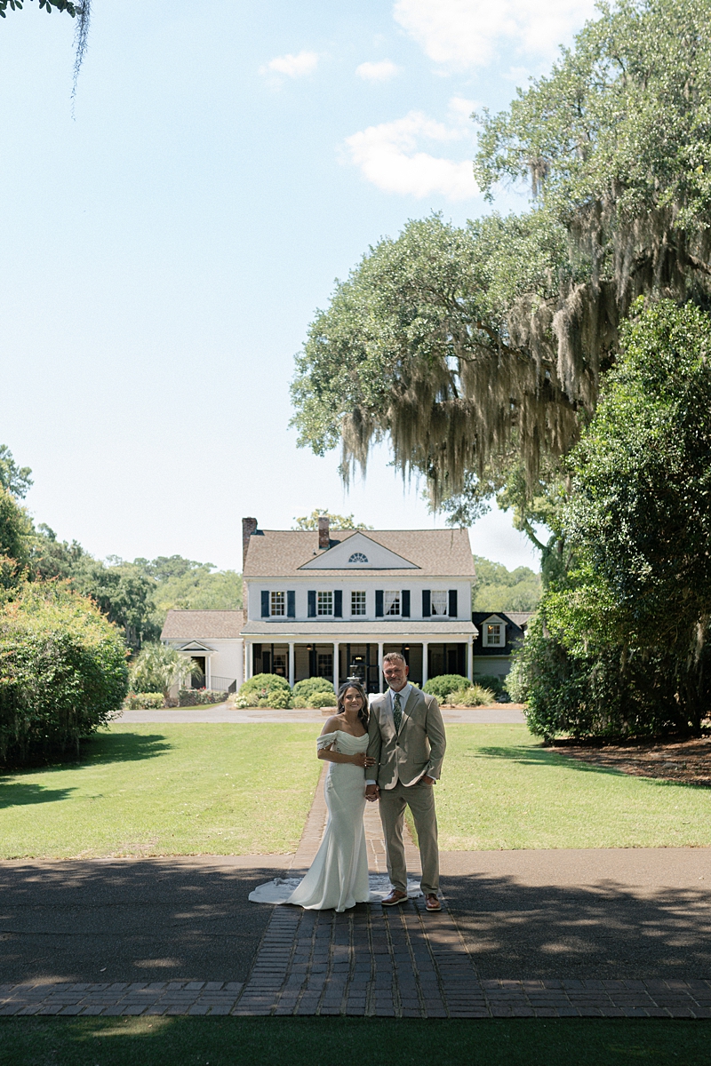 Garden-facing exterior of Legare Waring House in Charleston South Carolina