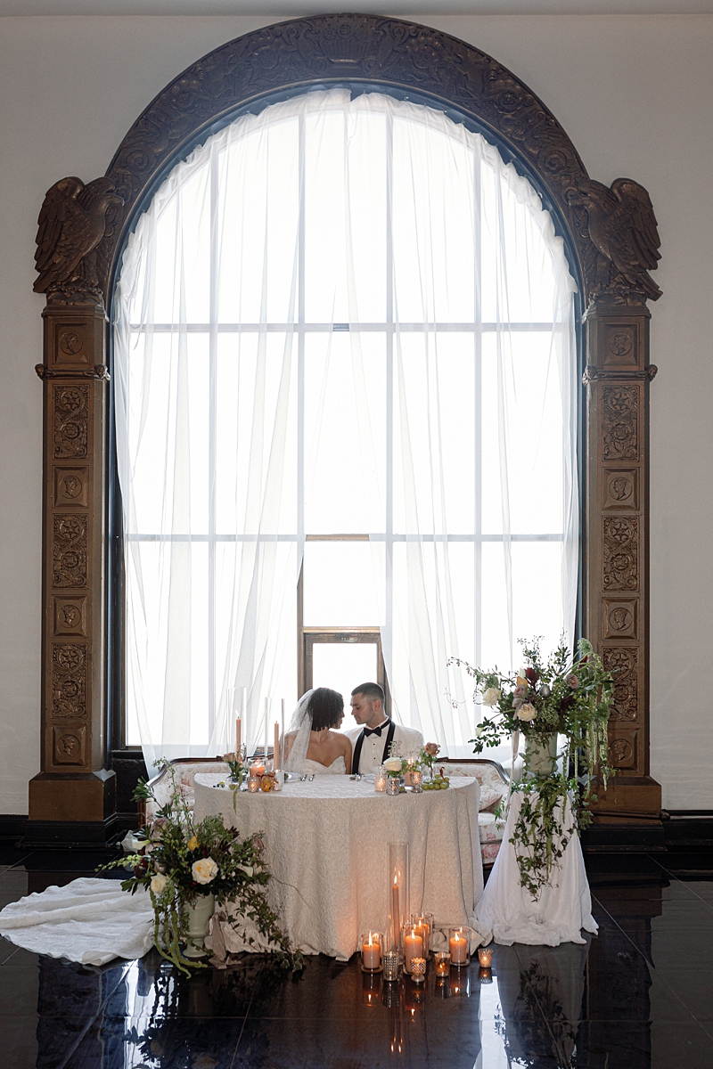Art Deco wedding inspiration inside The Noble in St. Louis