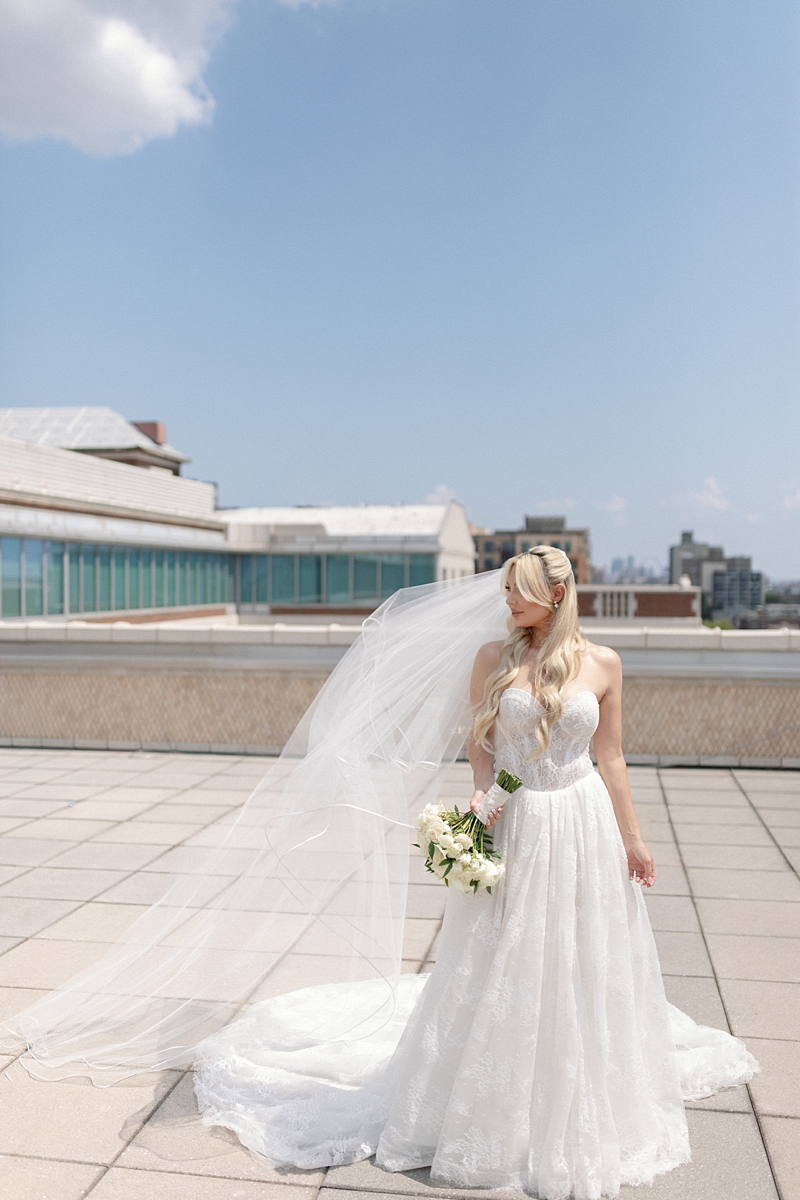 Bride portrait planned as part of a wedding photography shot list in St. Louis